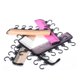 thumbnail image 4 of Colgador de ropa plegable Sunnimix con 5 ganchos de café, 4 of 4