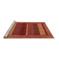 thumbnail image 2 of Ahgly Company Machine Washable Indoor Square Abstract Brown Modern Area Rugs, 7' Square, 2 of 4