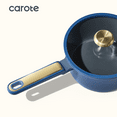 thumbnail image 5 of Carote 2QT & 2.5QT Nonstick Saucepan Set with Lids, Small Cooking Pot, Induction Compatible, Blue, 5 of 7