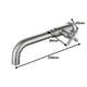 thumbnail image 3 of Wall Mounted Washbasin Taps Garden Bathroom Sink Faucets Single Cold Water, 3 of 10