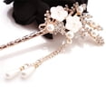 thumbnail image 2 of Femmes Élégantes Mariage Cadeau Cheveux Épingle à Cheveux Coloré Épingle à Cheveux Strass Fleur, 2 of 4