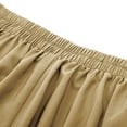 thumbnail image 7 of Clearance under 10.00 LYXSSBYX Womens Skirts and Dresses Midi Women's Solid Pleated Loose Hem Long Half Length Skirt, 7 of 7