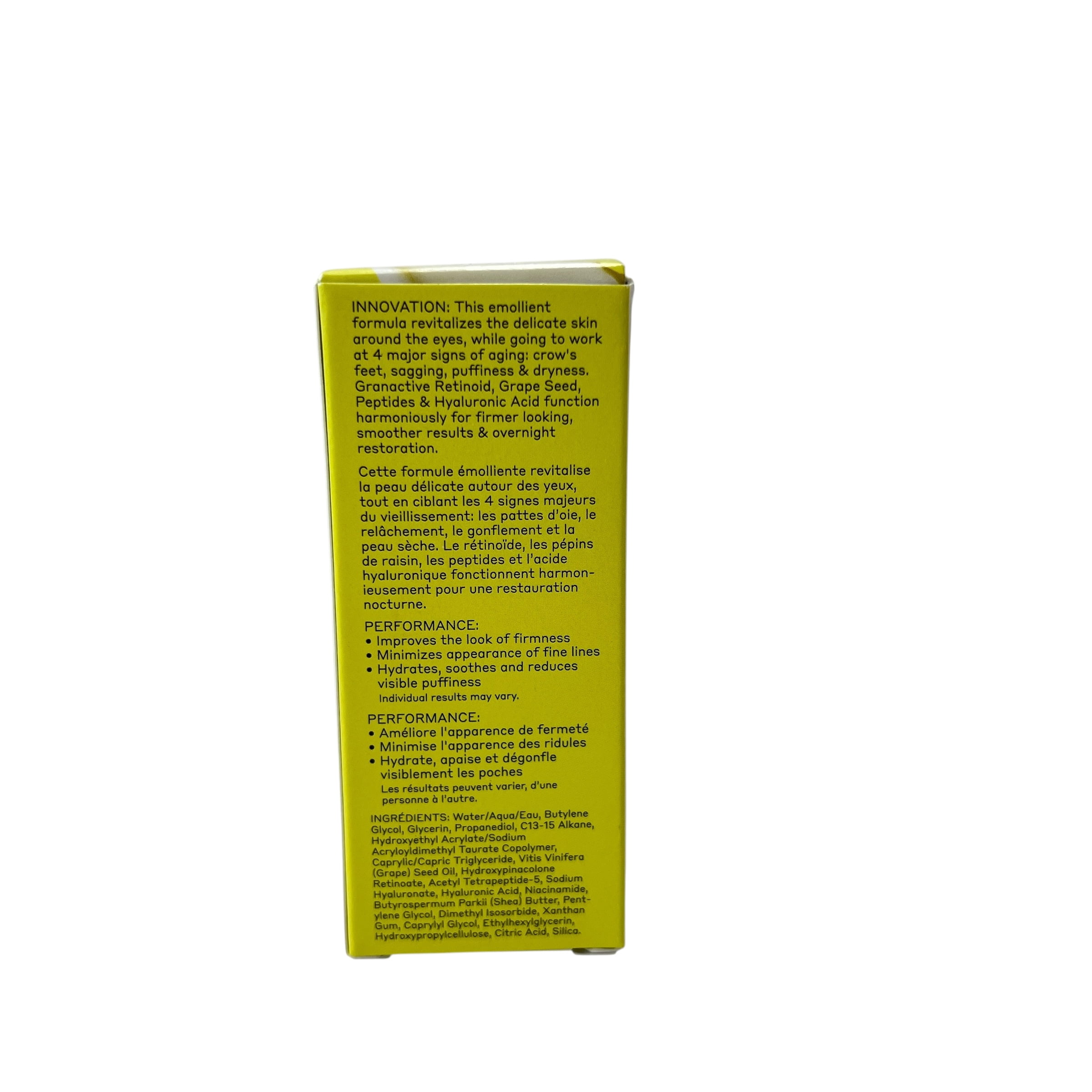 Volition Grenache Retinol Eye Cream 0.5 fl oz