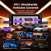OTOFIX D1 Max2 Diagnostic Scanner, Bi-Directional Scan Tool, 40+ Service Functions,Full System Diagnostics, 2-Year Free Updates