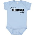 thumbnail image 3 of Inktastic Just a Nebraska Girl Born and Raised Girls Baby Bodysuit, 3 of 5