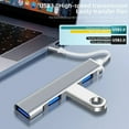 thumbnail image 3 of USB Hub Multiport Dock Multi-Splitter USB Type-A 3.0 Hub Adapter for PC Mac, 3 of 6