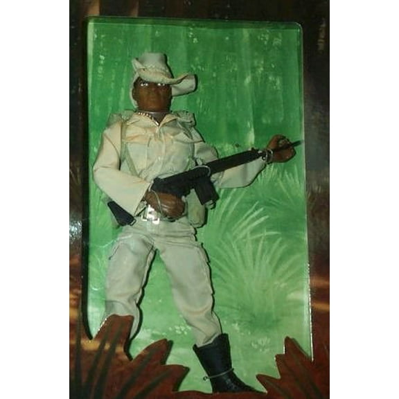 GI Joe Australian O.D.F. African American 12" Action Figure (1996 Hasbro)