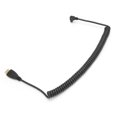 thumbnail image 3 of Cable Convertidor En Espiral Con Resorte, 1,5 M Compatible Con HDMI A A HDMI Compatible Con Cable D Ligero Sin Controlador Plug And Play Para Teléfonos Para Computadora ANGGREK HDMI-Compatible Adapter Cable, 3 of 8