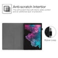 thumbnail image 2 of Case for Surface Pro 7 / Pro 6 - Premium Leather Folio Cover with Stylus Holder, Microsoft Surface Pro 5 / Pro 4 / Pro 3, 2 of 7