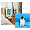 thumbnail image 4 of YOHAVEN Penguin Figurine Set Miniature Iceberg Resin Crafts for Home Office Desk Shelf Display Seasonal Christmas Decorations Winter Indoor Modern Christmas Home Decor, 4 of 8