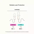 thumbnail image 6 of The Honey Pot 100% Organic Duo-Pack Regular-Super Tampons, 18 Ea, 6 of 6
