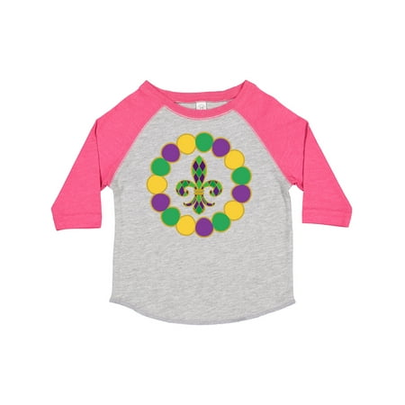 

Inktastic Mardi Gras Party Fleur De Lis Gift Toddler Boy or Toddler Girl T-Shirt