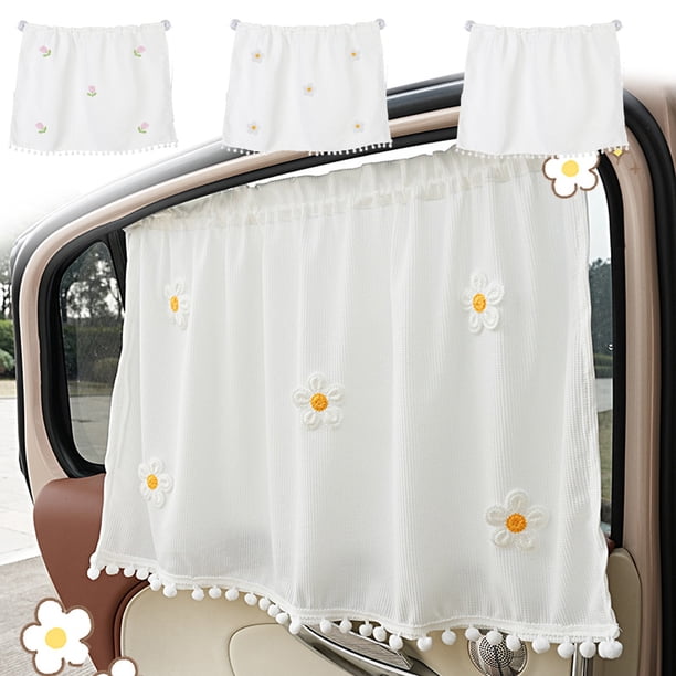 ¡Rebajas de Liquidación!, Cortina para coche, parasol de tela, protección solar, aislamiento térmico, bonitos accesorios para el interior del coche Akmoler