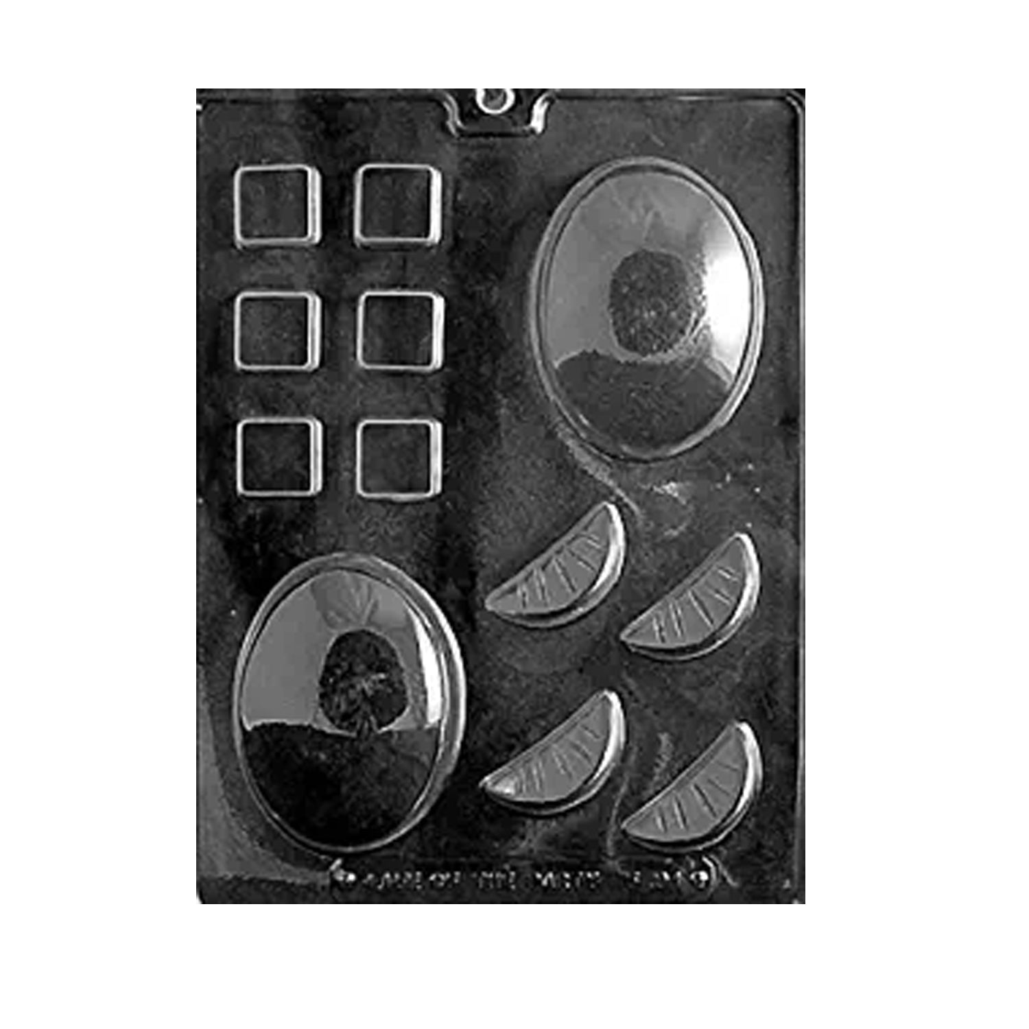 Candyland Crafts FRUIT BAR MOLD Chocolate Candy Soap Mold Combo Food