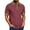 Red, variant on Men's Spring Short Sleeved Lapel T Shirt Casual, Versatile, Lightweight, with Printed Patterns, Multiple Sizes