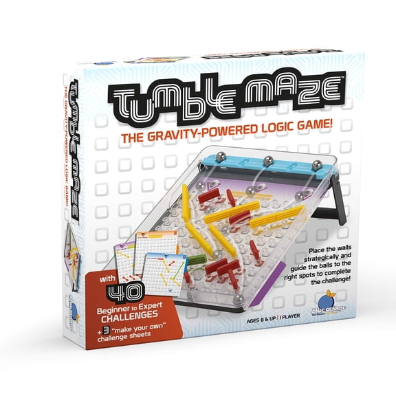 Blue Orange Tumble Maze - Logic game
