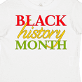 thumbnail image 4 of Inktastic Black History Month Red, Green, Yellow Boys or Girls Toddler T-Shirt, 4 of 5