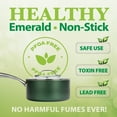thumbnail image 5 of Granitestone Emerald Collection 10 Piece Pots and Pans Set with Ultra Nonstick Durable Mineral & Diamond Triple Coated Surface, Stainless Steel Stay Cool Handles, Oven & Dishwasher Safe, 5 of 11