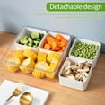 Food Storage Containers with Lids Airtight, Scallion Preservation Box