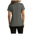 thumbnail image 2 of Womens Short Sleeve Easy Care SuperPro React Polo Shirt Storm Grey 2XL, 2 of 5