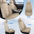 thumbnail image 7 of HQBQBUG Car Seat Covers Fit for Chevy Trailblazer 2021-2025 Faux Leather Waterproof Seat Covers Automotive Seat Protectors Cushions Gray,Front Seat, 7 of 7