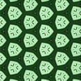 thumbnail image 1 of Ahgly Company Machine Washable Indoor Square Transitional Deep Emerald Green Area Rugs, 5' Square, 1 of 7