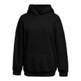 thumbnail image 7 of Shadoumai Women's Angel Hoodie Sweatshirt Featuring Sparkling Wing Motif Cozy Pullover For Casual Fall Winter Wear, 7 of 7