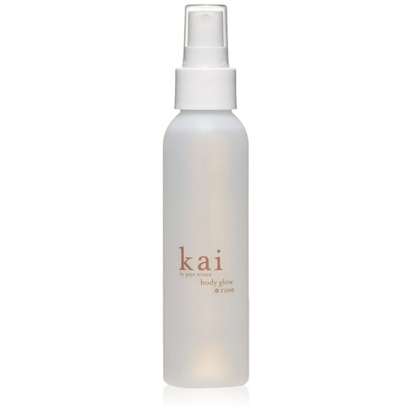 kai Body Glow Rose, 4 Fl Oz, dry body oil with jojoba, chamomile, cucumber extracts, moisturizes and leaves a radiant glow with a fresh + clean fragrance, layered with r