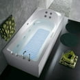thumbnail image 4 of MEKBOK Tub and Shower Mat, Extra Long Non-Slip Bath Mat (39" x 16"), Machine Washable Bathroom Tub Mat (Pure Blue), 4 of 7