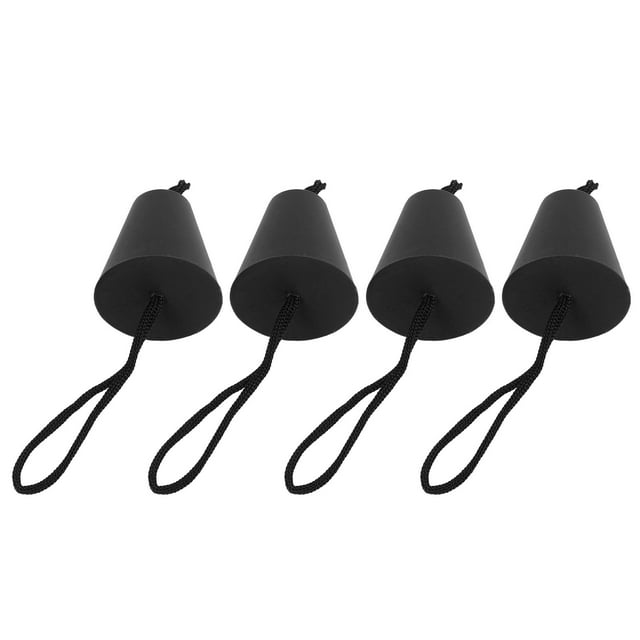 Silicone Kayak Scupper Plug Kit Universal Drain Holes Stopper Lightweight Lanyard Design for Kayaks Canoes