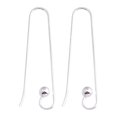 thumbnail image 1 of Guardurnaity 1 par de alambre de gancho para la oreja con piezas de pendientes de cuentas para tapones hechos a mano hallazgos joyería artesanía Ropa, zapatos y accesorios Miscelánea Talla grande, 1 of 6