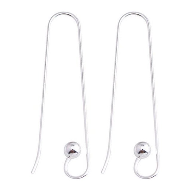 Guardurnaity 1 par de alambre de gancho para la oreja con piezas de pendientes de cuentas para tapones hechos a mano hallazgos joyería artesanía Ropa, zapatos y accesorios Miscelánea Talla grande