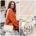 thumbnail image 7 of for Samsung Galaxy Tab A9 Case 8.7 inch, 360 Rotating Shockproof Cover with Stand, Handle, Shoulder Strap (2023, SM-X110/X115/X117), Cream Rose Gold, 7 of 7