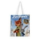 thumbnail image 1 of Zootopia Bolso de tela con estampado de lienzo para mujer, bolsa de compras reutilizable y estética, con cremallera interior, regalo para mujer, 35 × 40 cm., 1 of 6