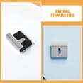 thumbnail image 3 of PAMINGONO 12Pcs Silver Bathroom Mirror Fixing Kit Heavy Duty Metal Mirror Holder Clips Stable Support Easy Installation, 3 of 8