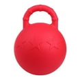 thumbnail image 4 of Heavy Duty Horse Dog Chew, juguete de entrenamiento de juego de goma con mango - 2 colores 28cm rojo Cola Horse Toy Game Ball, 4 of 8