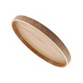 thumbnail image 4 of VIFERR Plateau De Service Rond en Bois, Support D'assiettes De Service Alimentaire pour Collations, Biscuits, Fruits, Décoration de la Maison(27cm), 4 of 14