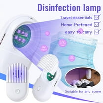 Oggfader Air Purifier for Bedroom Pet Hair,Portable Lamp To Purify The LED Lamp Degerming And Deodorizi,White