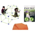 thumbnail image 1 of Crazy Forts Combo Fort Bundle Set - Complete Play - Crazy Fort Purple 69 Pieces & Fort Lights & Cover Sheet!, 1 of 3
