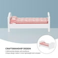 thumbnail image 2 of CIMAXIC 1pc Mini House Accessory Mini Kids Bed Miniature Adornment Small Bed Modle,5.51"X3.11"X2.32", 2 of 5