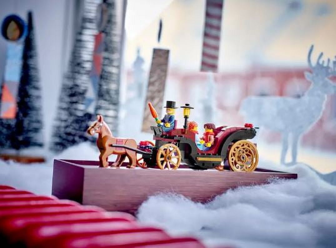 LEGO Wintertime Carriage Ride 153 Piece Building Set 40603