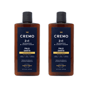 2 Pack - Cremo Palo Santo Barber Grade 2-n-1 Shampoo & Conditioner, 16 Oz