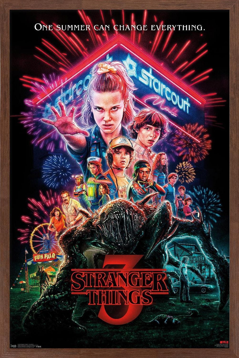 Netflix Stranger Things: Season 3 - One Sheet Wall Poster