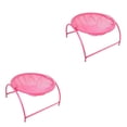 thumbnail image 2 of Greeniant Cama de malla de Metal para mascotas desmontable lavable invierno otoño hogar dormitorio pequeño Animal tumbado nido para Rosa 2piezas, 2 of 6
