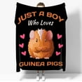 thumbnail image 2 of Yibo Hamster Blanket Flannel Soft and Comfortable Anti-static Bed Sofa Blanket, 2 of 7