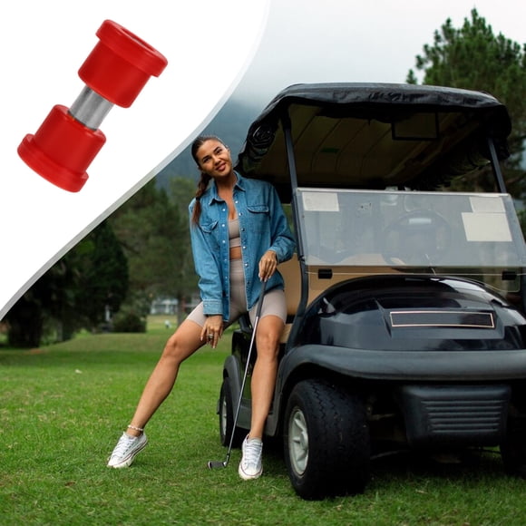 SKISUNO 8Pcs Red Round Golf Cart Bushing for Golf Carts Parts Suspension Support