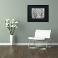 thumbnail image 3 of Trademark Fine Art "Winter Aspens" Canvas Art by Roderick Stevens Black Mat, Black Frame, 3 of 4