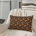 thumbnail image 5 of Rateoe Festive Squirrels Dark Forest Pattern Pillow Covers with Invisible Zipper(Pillows are not Included) Standard Pillowcases-16"x24", 5 of 6