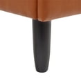 thumbnail image 5 of Aspen Vertical Tufted Modern Headboard Platform Bed Set Queen Caramel Tan Brown, 5 of 16