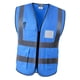 thumbnail image 3 of Chaleco Reflectante de Seguridad Sunnimix Sin Mangas Azul XL, 3 of 8